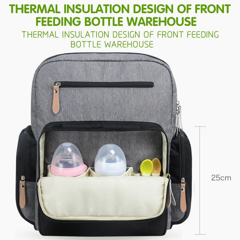 Multi Function Nappy Bag Backpack for Moms & Dads