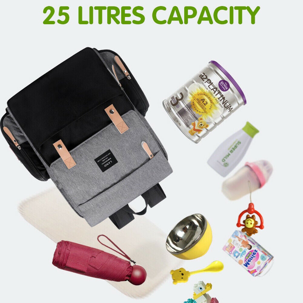 Multi Function Nappy Bag Backpack for Moms & Dads